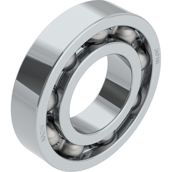 6000 Series Deep Groove Radial Ball Brg W/Snap, 6010ZE